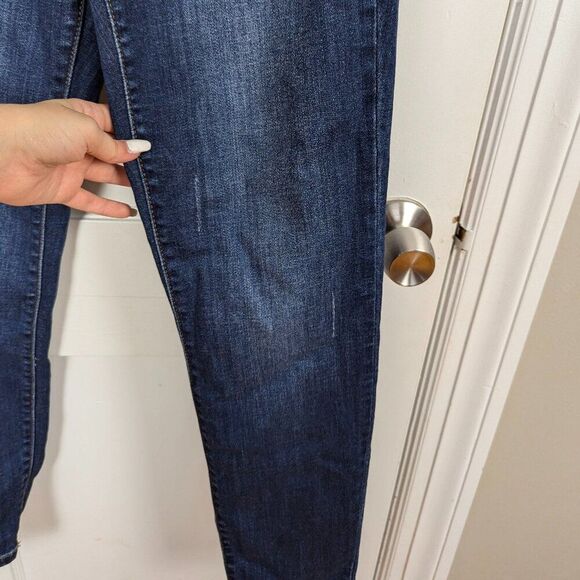 Judy Blue | Dark Wash Straight Leg Denim Jeans Size 3/26 - Picture 4 of 9